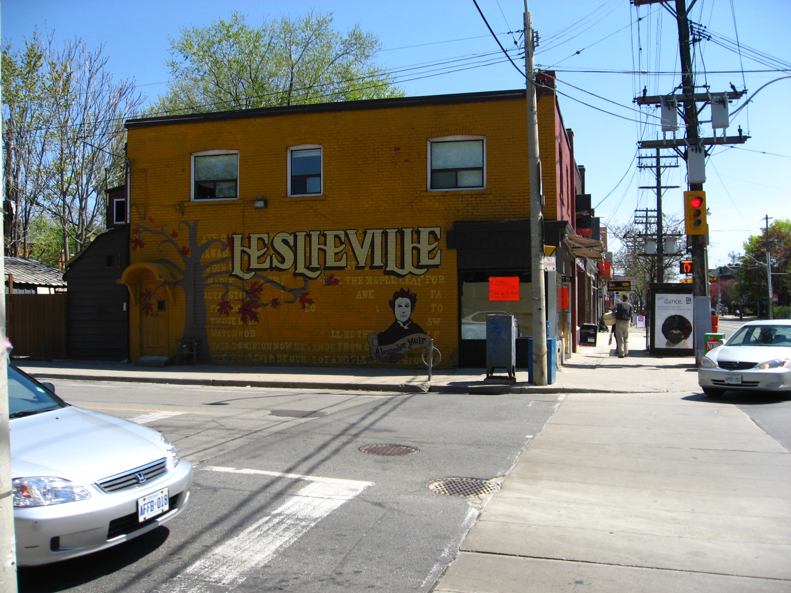 A Leslieville shopping street on Toronto's east side