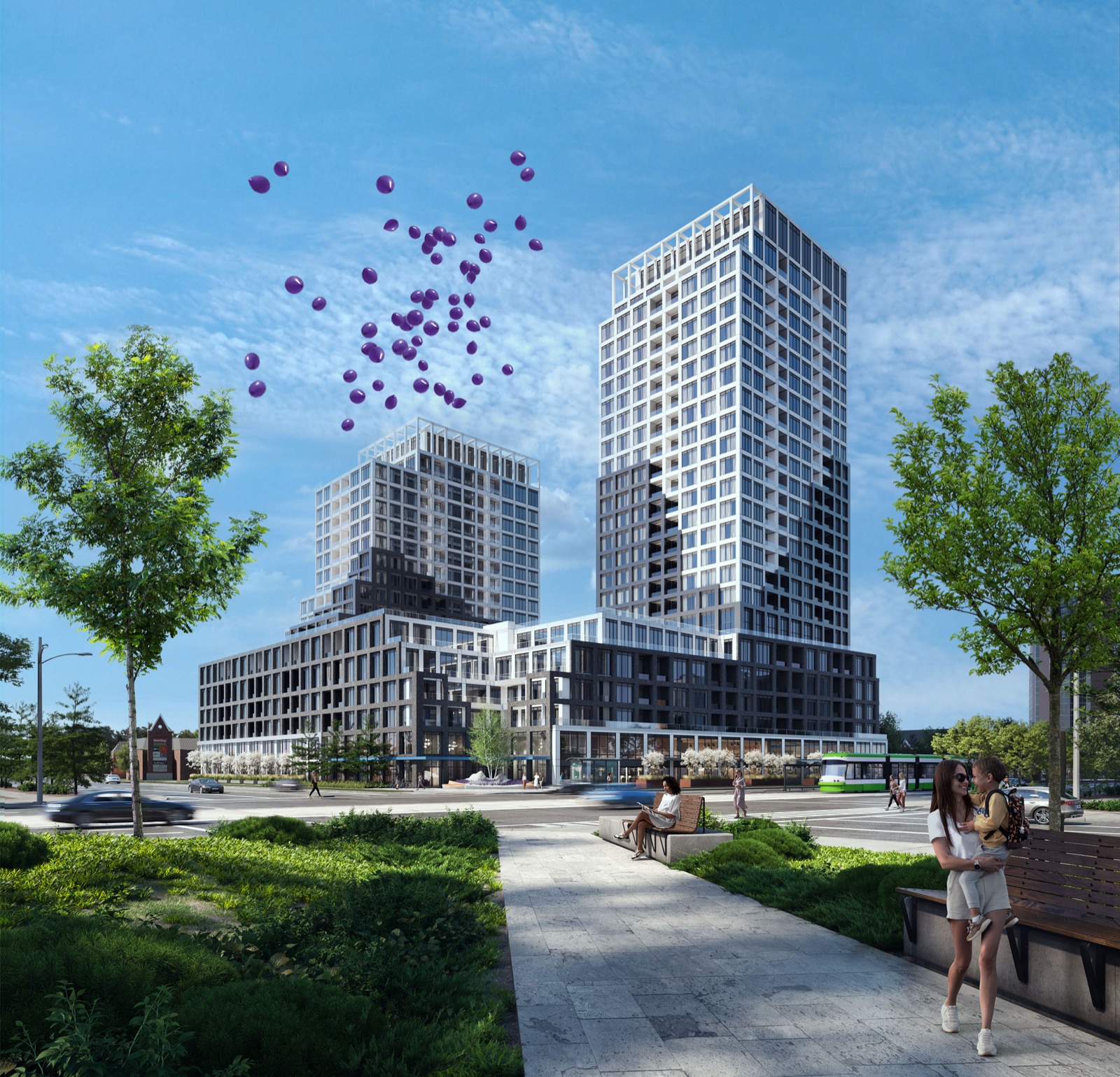 ABOVE Condominiums at Bristol Station — Central Mississauga (artist's concept)