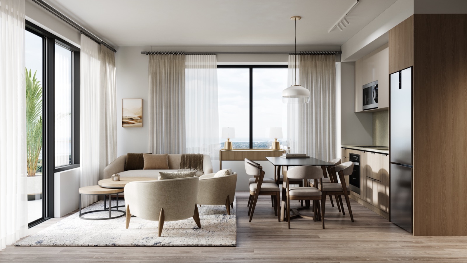 Residences at Bluffer's Park architecture (artist's concept)