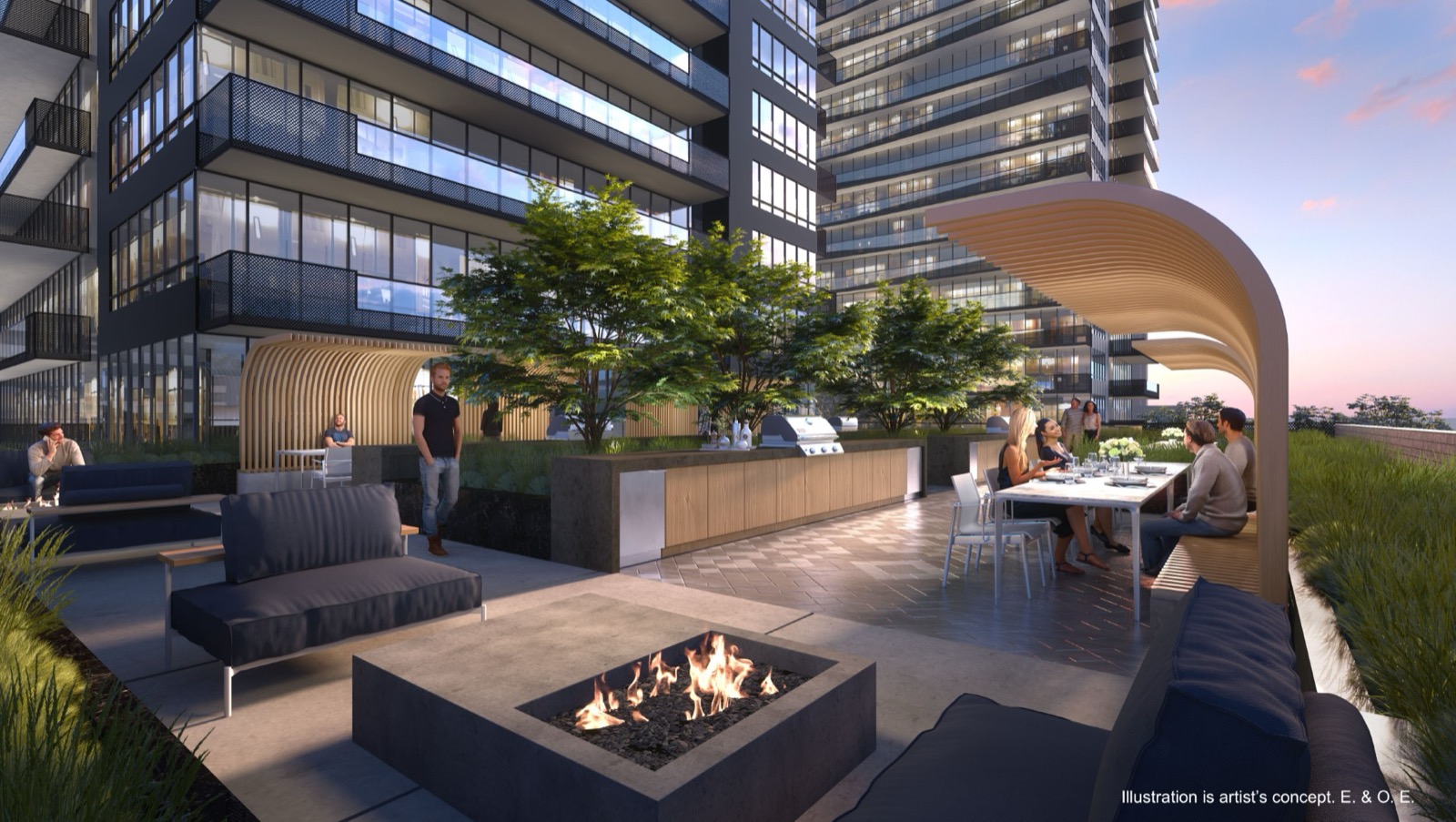 Line 5 Condos — Yonge & Eglinton, Midtown Toronto (artist's concept)