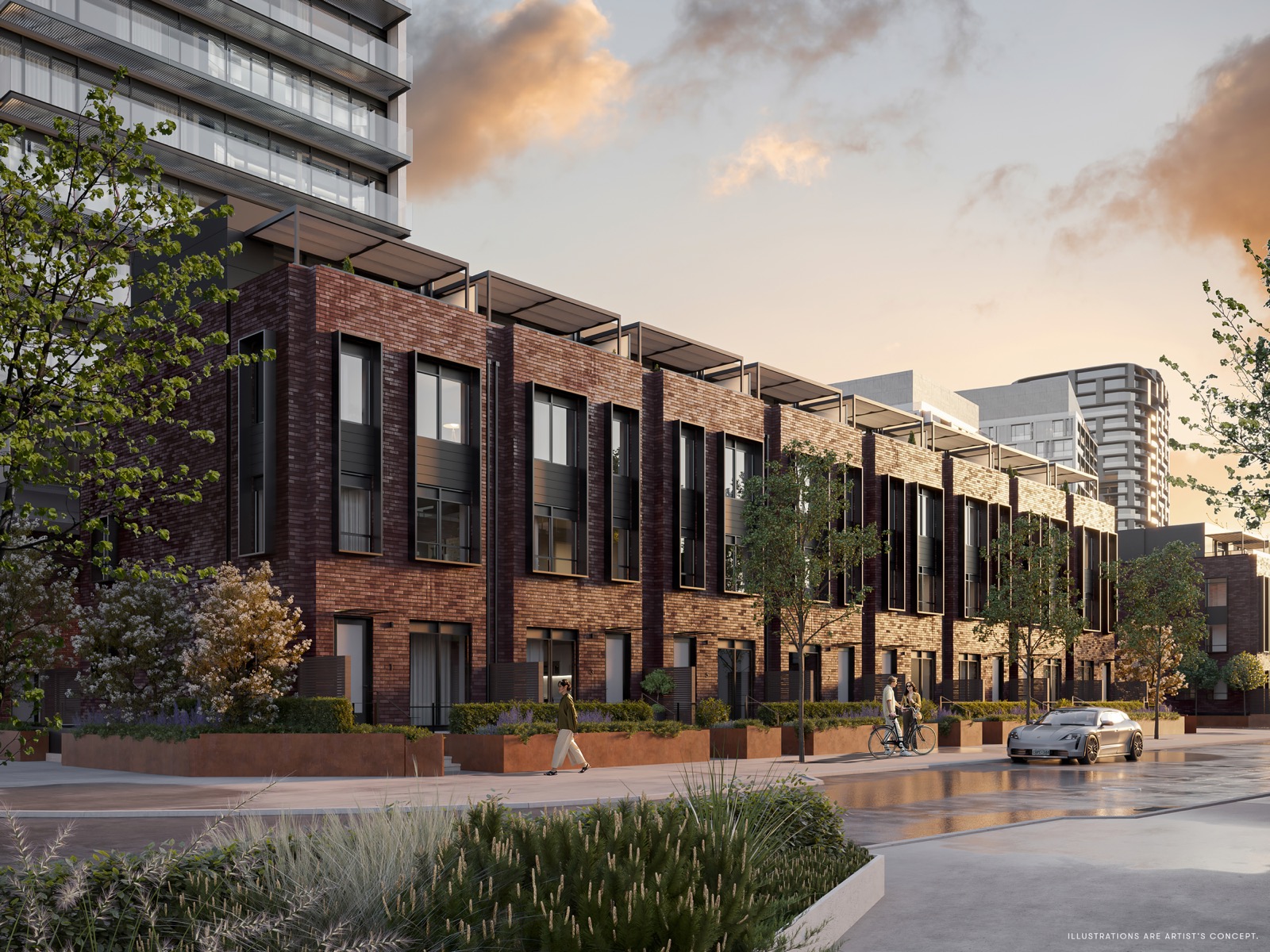The Mason Towns at Brightwater — Port Credit, Mississauga (artist's concept)