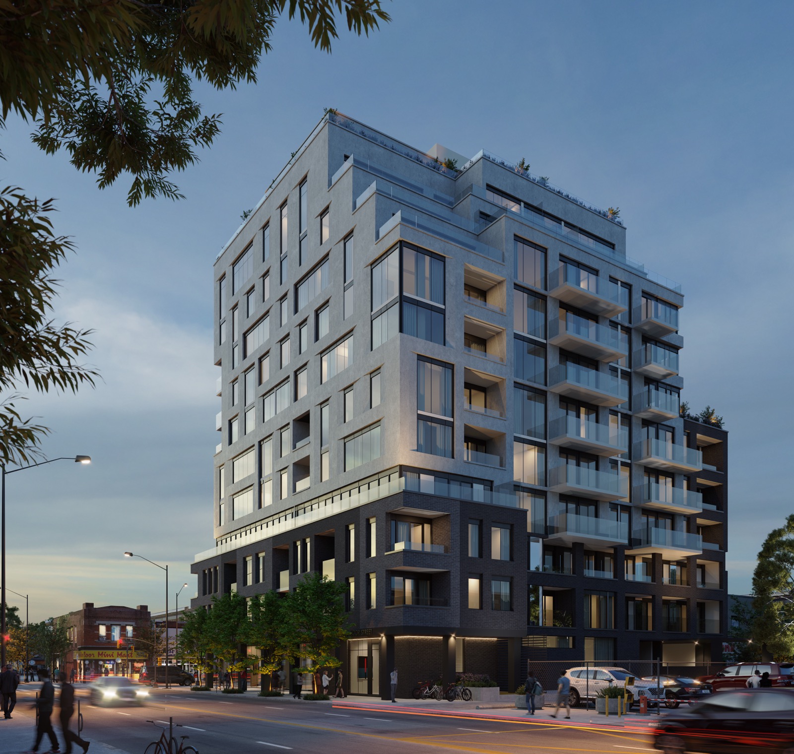 Motto — Bloor & Dovercourt, Bloorcourt Village (artist's concept)