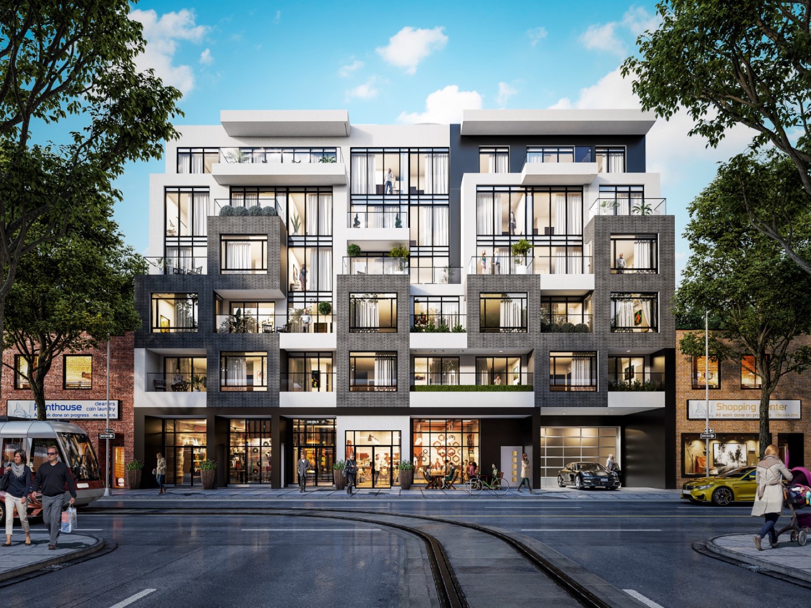 Nahid on Broadview — Broadview Avenue, Toronto (artist's concept)