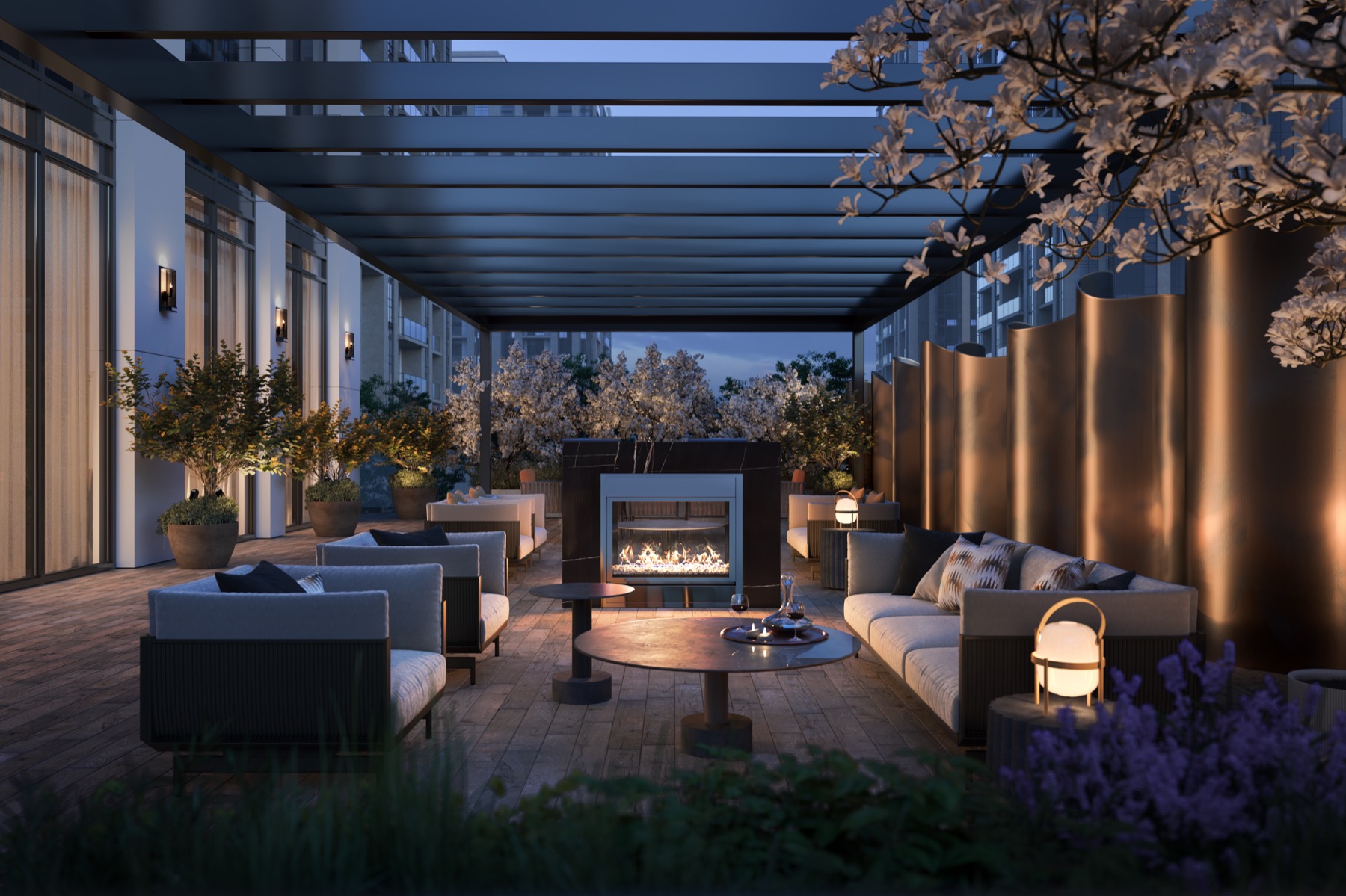 Olive Residences architecture (artist's concept)
