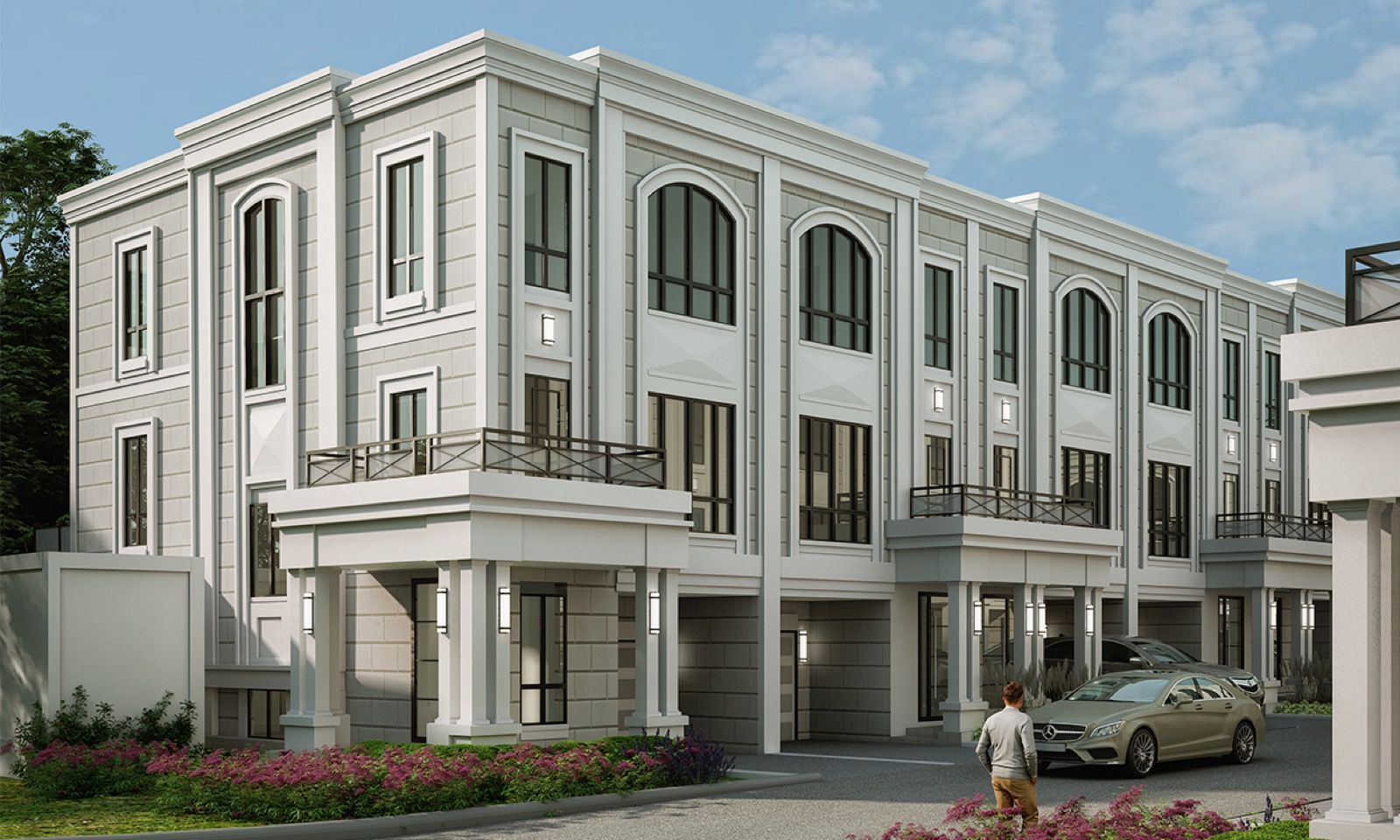 Richmond Hill Town Manors architecture (artist's concept)